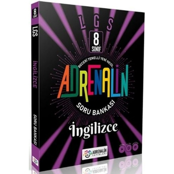 Adrenalin Yayınları 8. Sınıf Lgs Ingilizce Soru Bankası Komisyon