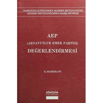 Aep Değerlendirmesi - K.demirkapı