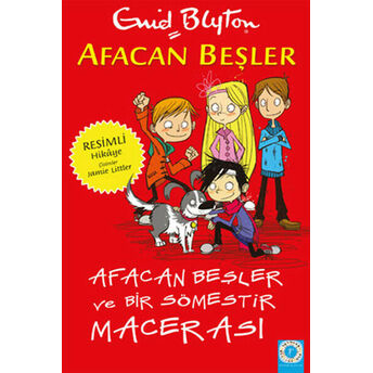 Afacan 5 Ler 22 - Afacan Beşler Bir Sömestir Macerası Enid Blyton