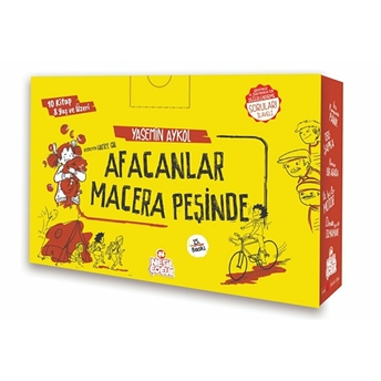 Afacanlar Macera Peşinde (10 Kitap) Yasemin Aykol