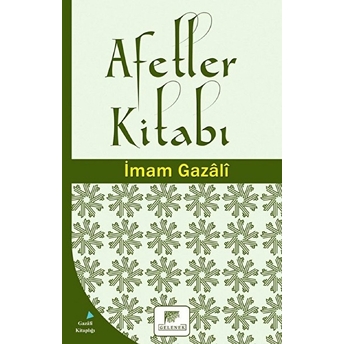 Afetler Kitabı Imam Gazali