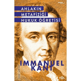 Ahlakın Metafiziği Hukuk Öğretisi Immanuel Kant