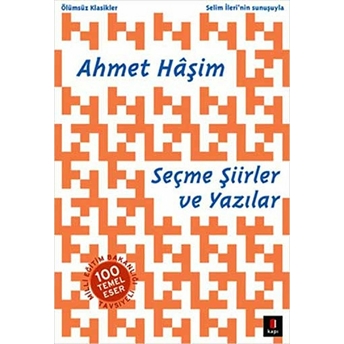 Ahmet Haşim Seçme Şiirler Ve Yazılar Ahmet Haşim