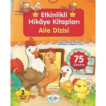 Aile Dizisi - Etkinlikli Hikaye Kitapları (4 Kitap Takım) Neslihan Beyhan