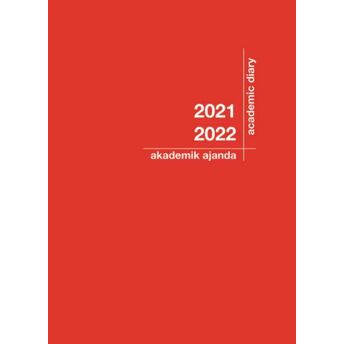 Akademi Çocuk 2021-2022 Akademik Ajanda 3078 Kırmızı - 21X29 Cm