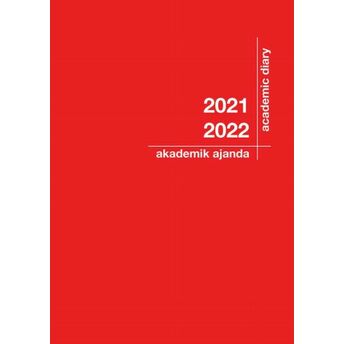 Akademi Çocuk 2021-2022 Akademik Ajanda Kırmızı 21X29Cm