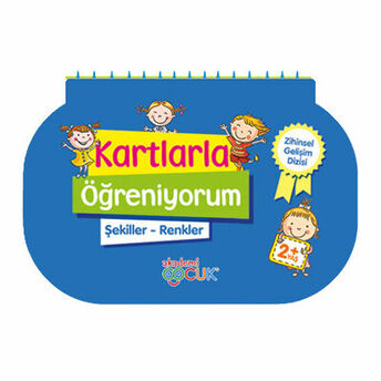 Akademi Çocuk Zihinsel Gelişim Dizisi Kartlarla Öğreniyorum Şekiller Renkler - 23X15 Cm Kolektıf