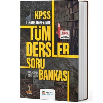 Akademi Denizi 2023 Kpss Lisans Tüm Dersler Tamamı Pdf Çözümlü Soru Bankası Komisyon