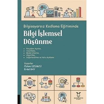 Akademisyen Kitabevi Bilgisayarsız Kodlama Eğitiminde Bilgi Işlemsel Düşünme - Özlem Üzümcü