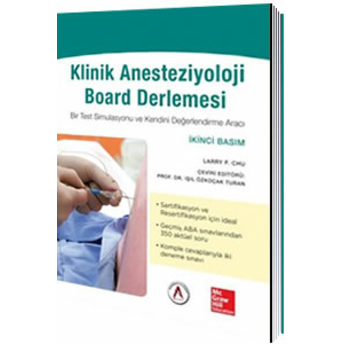 Akademisyen Klinik Anesteziyoloji Board Derlemesi - Işıl Özkoçak Turan