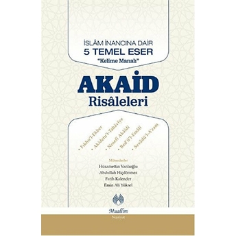 Akaid Risaleleri (Ciltli) Kolektif