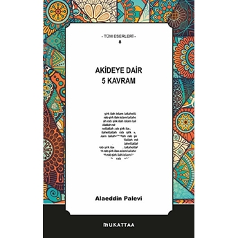 Akideye Dair 5 Kavram - Alaeddin Palevi