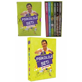 Akif Manaf Psikoloji Seti - 6 Kitap Akif Manaf