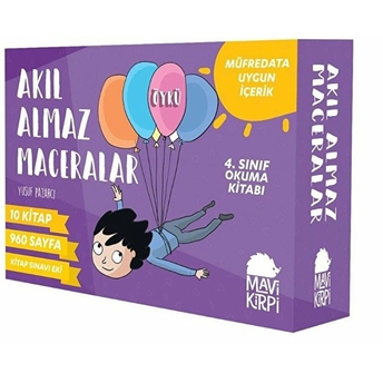 Akıl Almaz Maceralar (10 Kitap Set) Kolektif,Yusuf Pazarcı