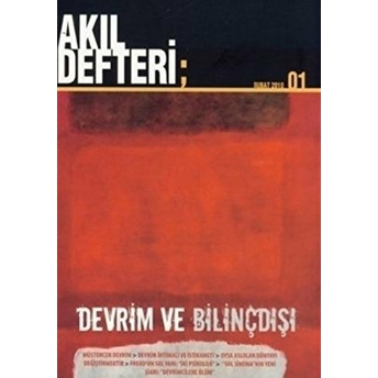 Akıl Defteri Sayı: 1 Devrim Ve Bilinçdışı Kolektif