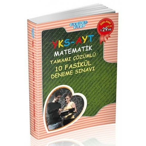 Akıllı Adam Yks-Ayt Matematik Tamamı Çözümlü 10 Fasikül Deneme Sınavı