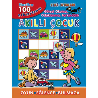 Akıllı Çocuk / Kırmızı Kitap Görsel Okuma, Odaklanma Ve Farkındalık Kolektıf