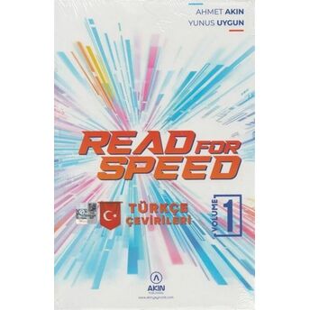 Akın Dil Read For Speed Volume 1