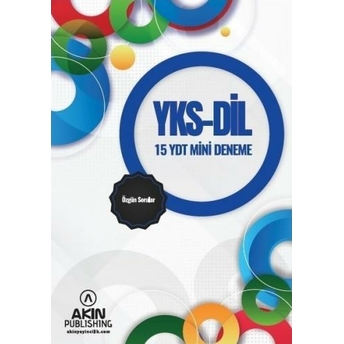 Akın Publishing Yks Dil 12. Sınıf Ydt 15 Mini Deneme Komisyon