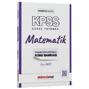 Aklımdavar Yayıncılık Kpss Matematik Kasırga Soru Bankası Enis Avcı