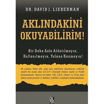 Aklındakini Okuyabilirim! David J. Lieberman