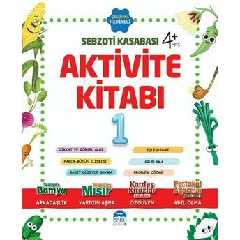 Aktivite Kitabı 1 - Sebzoti Kasabası Eda Gökçen Izleyen