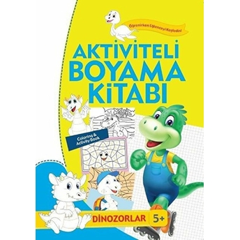 Aktiviteli Boyama Kitabı Dinozorlar