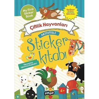 Aktiviteli Sticker Çiftlik Hayvanları Kolektif