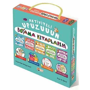 Aktiviteli Upuzuuun Boyama Kitabım Set (5 Kitap Takım) Asiye Aslı Aslaner