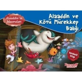 Alaaddin Ve Kötü Mürekkep Balığı - Üç Boyutlu Kitap Kolektif