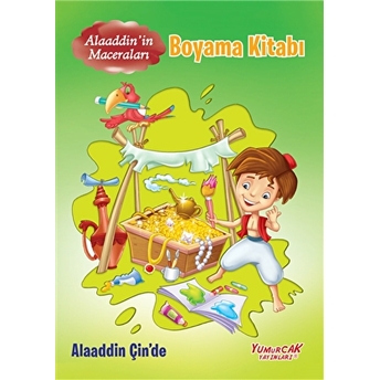 Alaaddin'in Maceraları Boyama Kitabı - Alaaddin Çin'de Kolektif