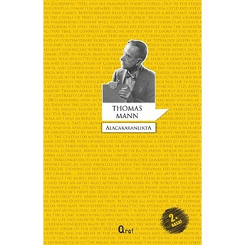 Alacakaranlıkta Thomas Mann