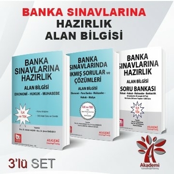 Alan Bilgisi 3'Lü Set Komisyon