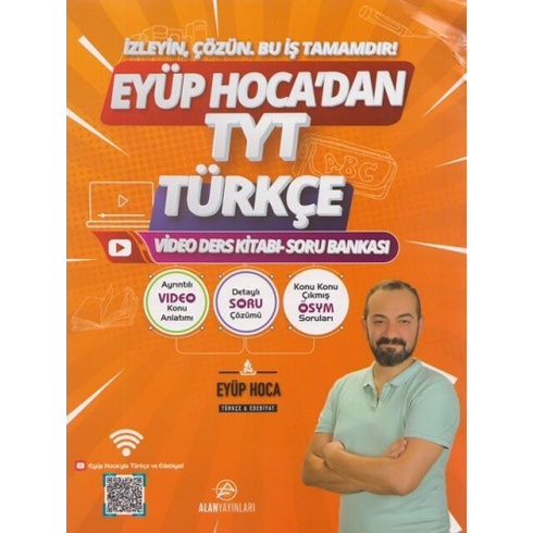 Alan Yayınları Eyüp Hocadan Tyt Türkçe Video Ders Kitabı Eyüp Hoca