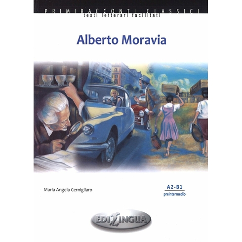 Alberto Moravia Cd (Italyanca Okuma Kitabı Orta - Üst Seviye) A2-B1 Maria Angela Cernigliaro