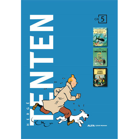 Alfa Yayınları Tenten’in Maceraları Cilt 5 (Ciltli) - Herge