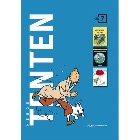 Alfa Yayınları Tenten’in Maceraları Cilt 7 (Ciltli) - Herge