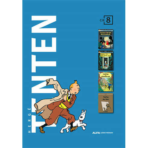 Alfa Yayınları Tenten’in Maceraları Cilt 8 (Ciltli) - Herge