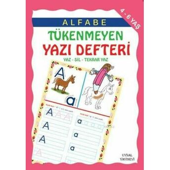 Alfabe Tükenmeyen Yazı Defteri; 4-7 Yaş4-7 Yaş Asım Uysal