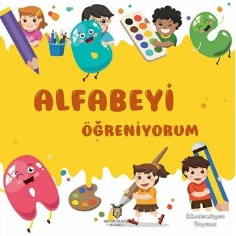 Alfabeyi Öğreniyorum - Akademisyen Boyama Kolektif