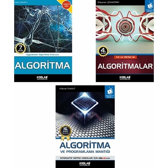 Algoritma Eğitim Seti (3 Kitap) Kolektif