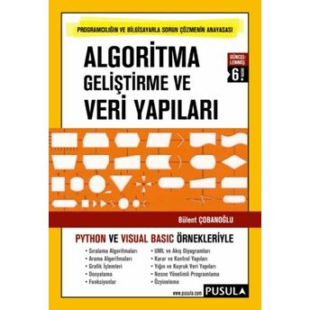 Algoritma Geliştirme Ve Veri Yapıları Bülent Çobanoğlu