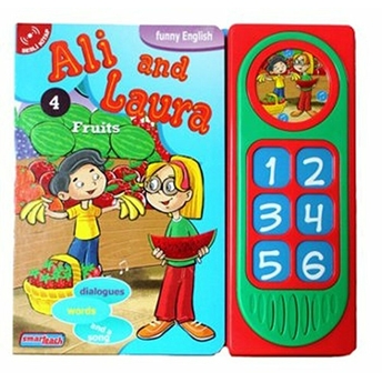 Ali And Laura 4 - Fruits - Konuşan Sesli Kitaplar Kolektif