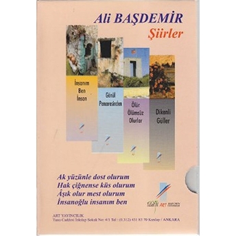 Ali Başdemir Şiirler (4 Kitap Takım)-Ali Başdemir