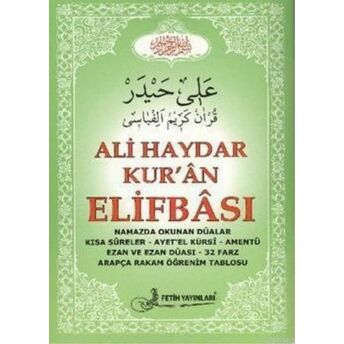 Ali Haydar Kuran Elifbası Ali Haydar