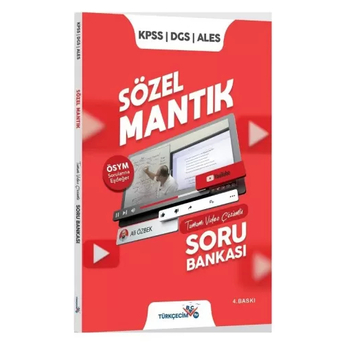 Ali Özbek Kpss Dgs Ales Sözel Mantık Soru Bankası Video Çözümlü Ali Özbek