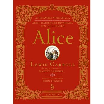 Alice - Ciltli Lewis Carroll