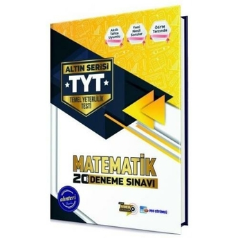 Alınteri Yayınları Tyt Matematik Altın 20 Deneme Komisyon