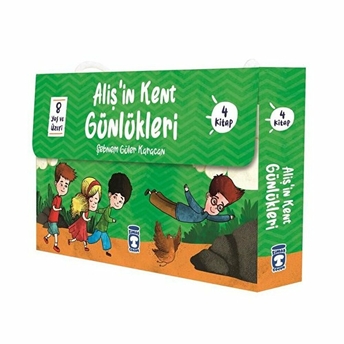 Alişin Kent Günlükleri - Set (4 Kitap) Şebnem Güler Karacan