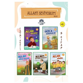 Allah'ı Seviyorum Serisi (5 Kitap) Muhammet Ekrem Beyazal